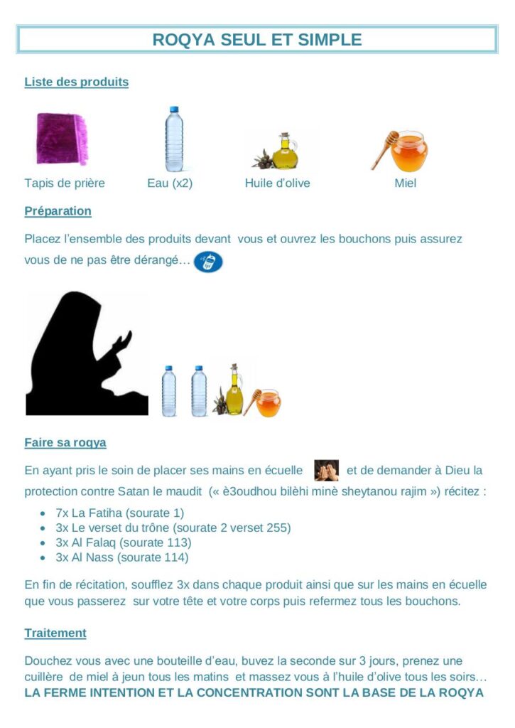 découvrez comment pratiquer la roqya soi-même en toute simplicité. apprenez les méthodes et les prières essentielles pour renforcer votre spiritualité et protéger votre âme des influences néfastes. guide complet pour tous ceux qui souhaitent explorer cette pratique de manière autonome.