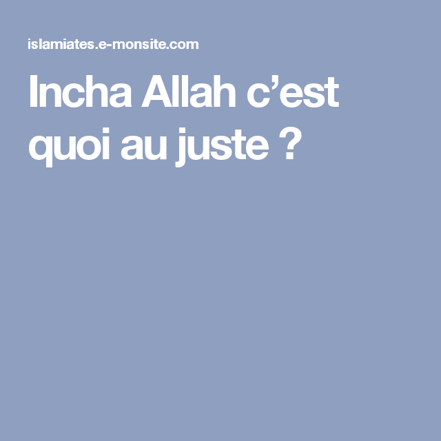 découvrez l'importance culturelle et spirituelle des expressions 'inchallah' et 'machallah' dans la langue arabe. ces termes reflètent la foi, la confiance en dieu et l'humilité, et jouent un rôle essentiel dans la vie quotidienne et les interactions sociales des populations musulmanes. apprenez comment ces mots impactent la façon dont les gens s'expriment et interagissent au sein de leur communauté.