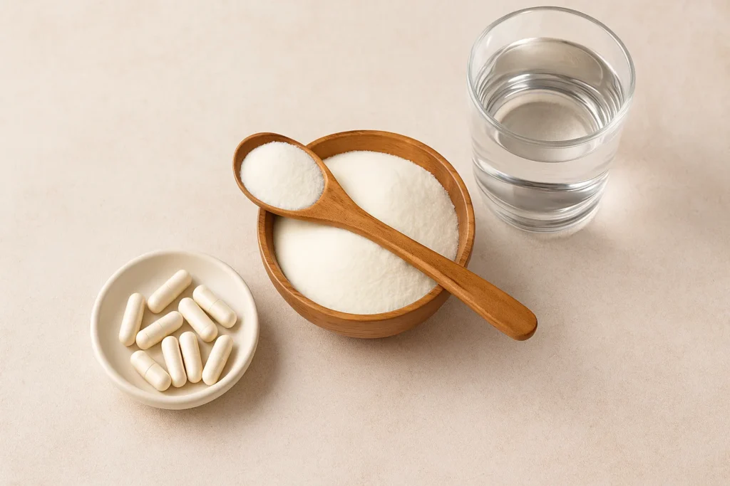 collagène dans une routine bien-être halal